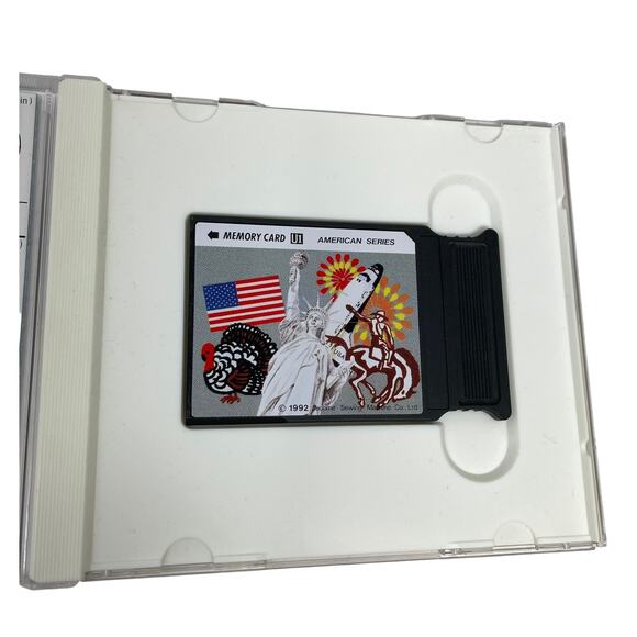 Janome 8000 Memory Card U1 American Series Embroidery Card Circa 1992 - Picture 4 of 11